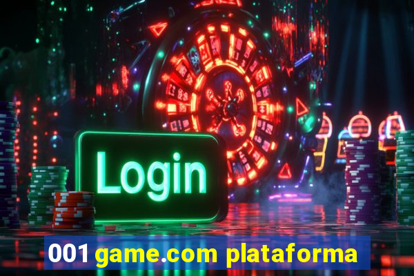 001 game.com plataforma